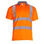 Hi Vis Short Sleeve Polo Shirt